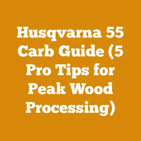 Husqvarna 55 Carb Guide (5 Pro Tips for Peak Wood Processing)