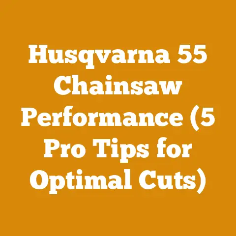 Husqvarna 55 Chainsaw Performance (5 Pro Tips for Optimal Cuts)