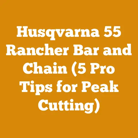 Husqvarna 55 Rancher Bar and Chain (5 Pro Tips for Peak Cutting)