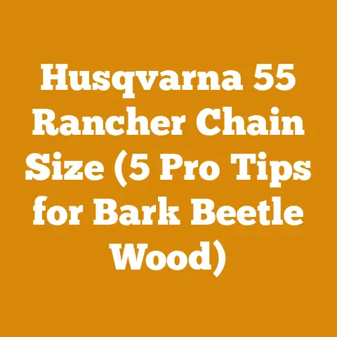 Husqvarna 55 Rancher Chain Size (5 Pro Tips for Bark Beetle Wood)