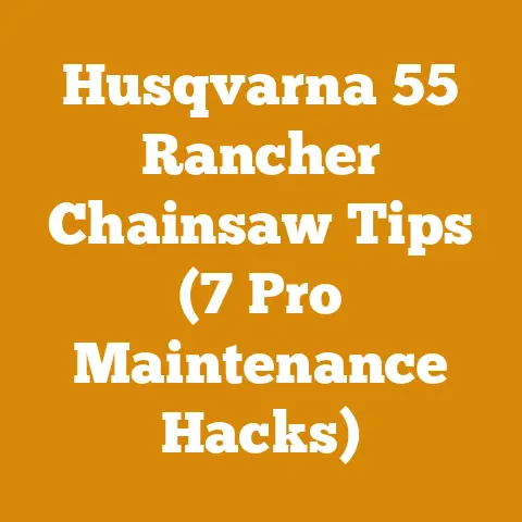 Husqvarna 55 Rancher Chainsaw Tips (7 Pro Maintenance Hacks)
