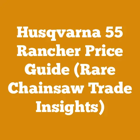 Husqvarna 55 Rancher Price Guide (Rare Chainsaw Trade Insights)