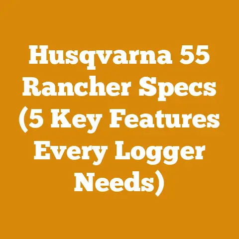Husqvarna 55 Rancher Specs (5 Key Features Every Logger Needs)