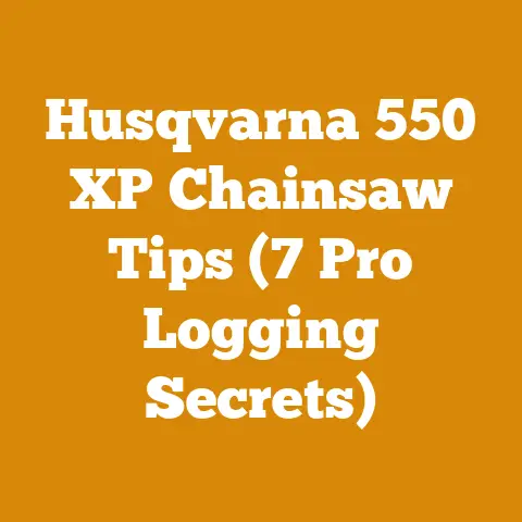 Husqvarna 550 XP Chainsaw Tips (7 Pro Logging Secrets)