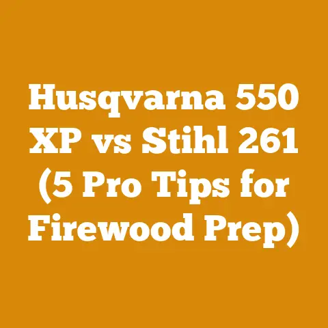 Husqvarna 550 XP vs Stihl 261 (5 Pro Tips for Firewood Prep)