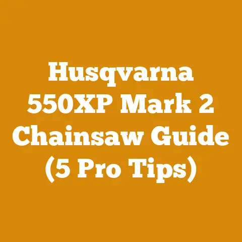 Husqvarna 550XP Mark 2 Chainsaw Guide (5 Pro Tips)