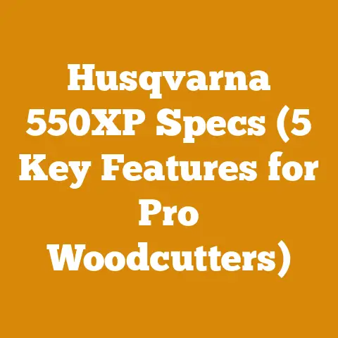 Husqvarna 550XP Specs (5 Key Features for Pro Woodcutters)