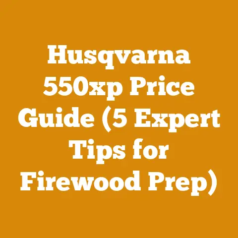Husqvarna 550xp Price Guide (5 Expert Tips for Firewood Prep)