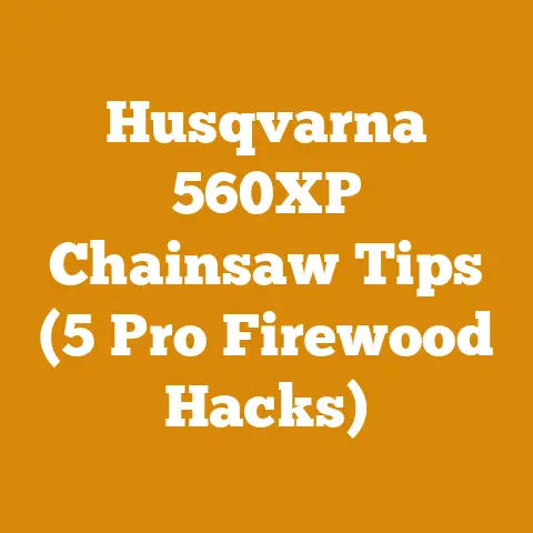 Husqvarna 560XP Chainsaw Tips (5 Pro Firewood Hacks)