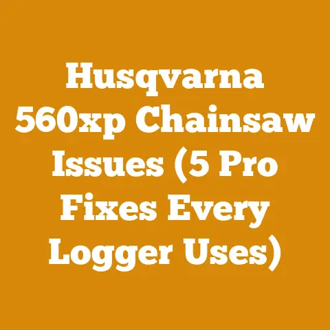 Husqvarna 560xp Chainsaw Issues (5 Pro Fixes Every Logger Uses)