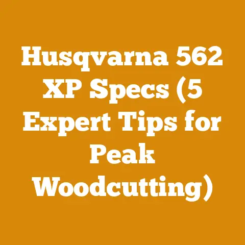 Husqvarna 562 XP Specs (5 Expert Tips for Peak Woodcutting)