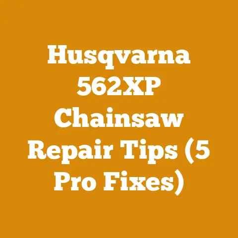 Husqvarna 562XP Chainsaw Repair Tips (5 Pro Fixes)
