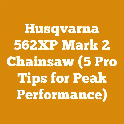 Husqvarna 562XP Mark 2 Chainsaw (5 Pro Tips for Peak Performance)