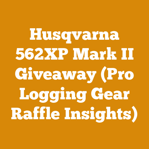 Husqvarna 562XP Mark II Giveaway (Pro Logging Gear Raffle Insights)