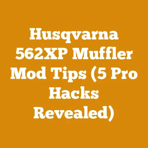 Husqvarna 562XP Muffler Mod Tips (5 Pro Hacks Revealed)