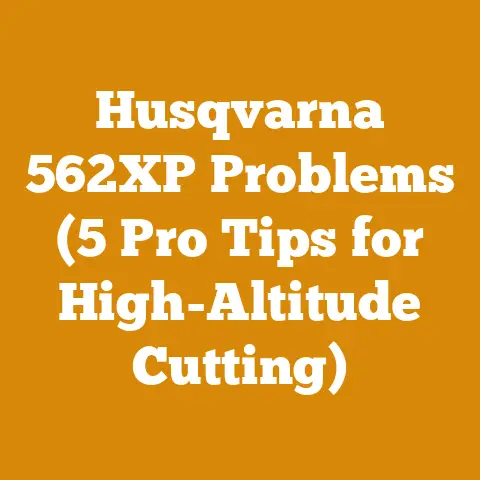 Husqvarna 562XP Problems (5 Pro Tips for High-Altitude Cutting)