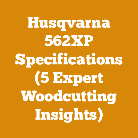 Husqvarna 562XP Specifications (5 Expert Woodcutting Insights)