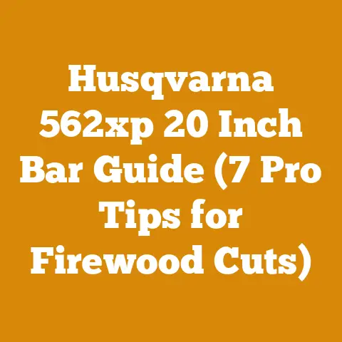 Husqvarna 562xp 20 Inch Bar Guide (7 Pro Tips for Firewood Cuts)