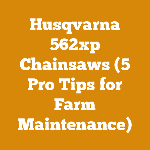 Husqvarna 562xp Chainsaws (5 Pro Tips for Farm Maintenance)
