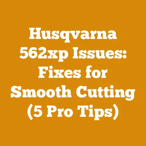 Husqvarna 562xp Issues: Fixes for Smooth Cutting (5 Pro Tips)