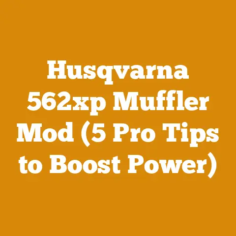 Husqvarna 562xp Muffler Mod (5 Pro Tips to Boost Power)