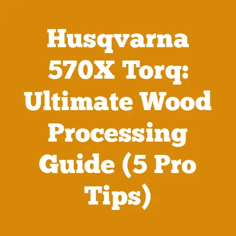 Husqvarna 570X Torq: Ultimate Wood Processing Guide (5 Pro Tips)