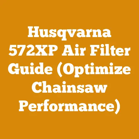 Husqvarna 572XP Air Filter Guide (Optimize Chainsaw Performance)