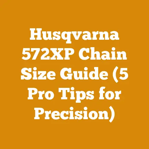 Husqvarna 572XP Chain Size Guide (5 Pro Tips for Precision)