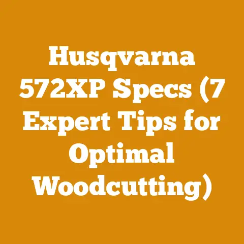 Husqvarna 572XP Specs (7 Expert Tips for Optimal Woodcutting)
