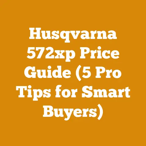 Husqvarna 572xp Price Guide (5 Pro Tips for Smart Buyers)