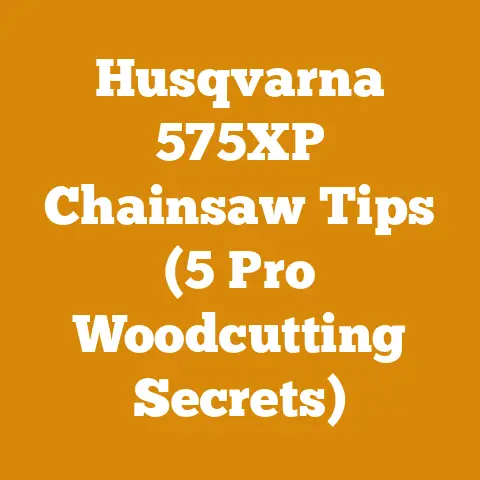 Husqvarna 575XP Chainsaw Tips (5 Pro Woodcutting Secrets)