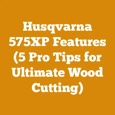 Husqvarna 575XP Features (5 Pro Tips for Ultimate Wood Cutting)