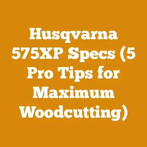 Husqvarna 575XP Specs (5 Pro Tips for Maximum Woodcutting)
