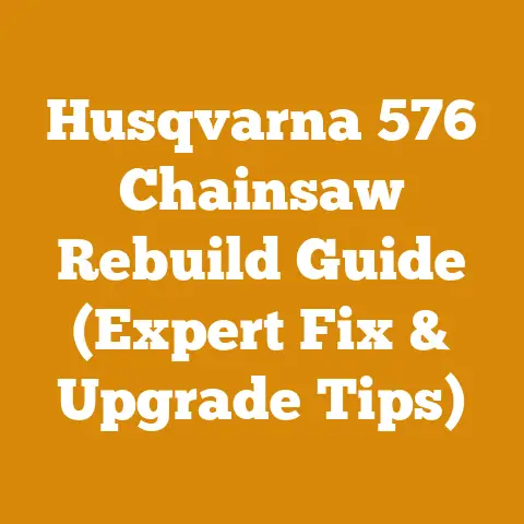 Husqvarna 576 Chainsaw Rebuild Guide (Expert Fix & Upgrade Tips)