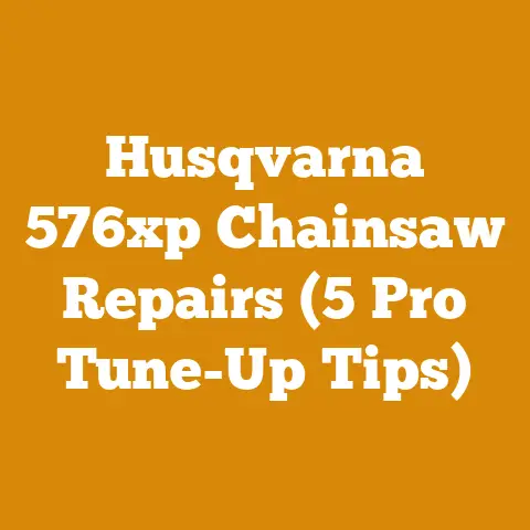 Husqvarna 576xp Chainsaw Repairs (5 Pro Tune-Up Tips)