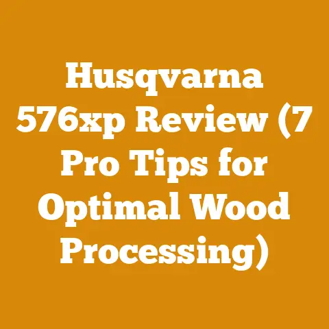 Husqvarna 576xp Review (7 Pro Tips for Optimal Wood Processing)