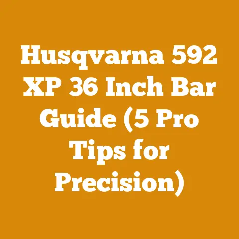 Husqvarna 592 XP 36 Inch Bar Guide (5 Pro Tips for Precision)