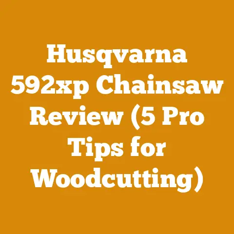 Husqvarna 592xp Chainsaw Review (5 Pro Tips for Woodcutting)