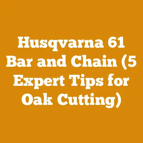 Husqvarna 61 Bar and Chain (5 Expert Tips for Oak Cutting)