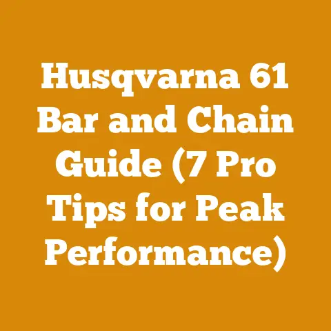 Husqvarna 61 Bar and Chain Guide (7 Pro Tips for Peak Performance)
