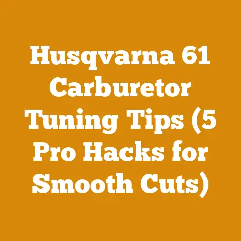 Husqvarna 61 Carburetor Tuning Tips (5 Pro Hacks for Smooth Cuts)