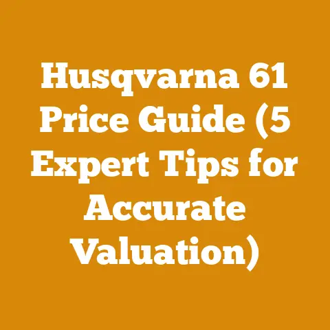Husqvarna 61 Price Guide (5 Expert Tips for Accurate Valuation)