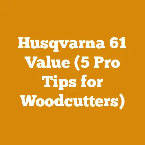 Husqvarna 61 Value (5 Pro Tips for Woodcutters)