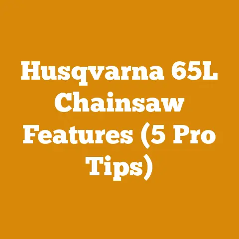 Husqvarna 65L Chainsaw Features (5 Pro Tips)