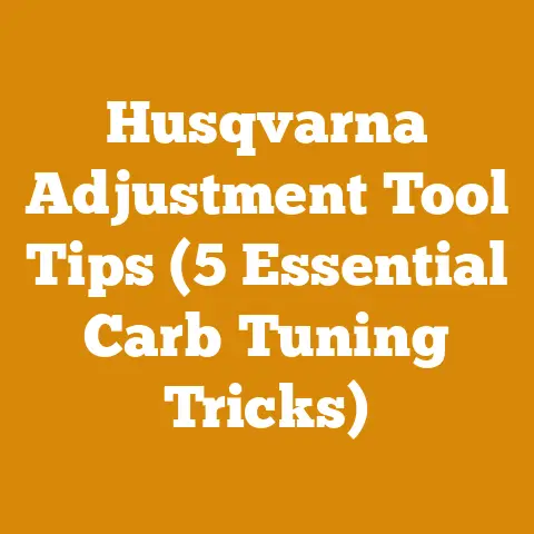 Husqvarna Adjustment Tool Tips (5 Essential Carb Tuning Tricks)