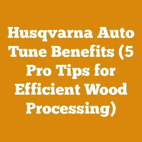 Husqvarna Auto Tune Benefits (5 Pro Tips for Efficient Wood Processing)