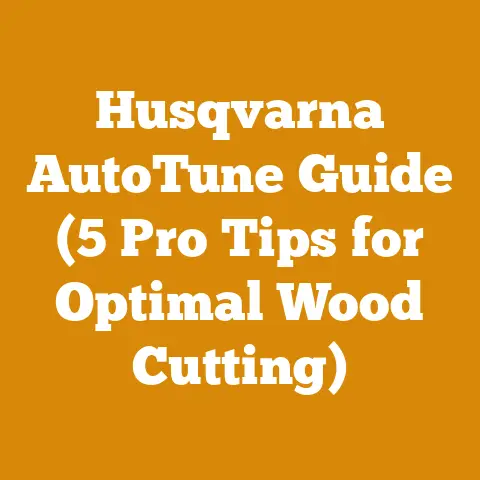 Husqvarna AutoTune Guide (5 Pro Tips for Optimal Wood Cutting)