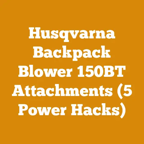 Husqvarna Backpack Blower 150BT Attachments (5 Power Hacks)