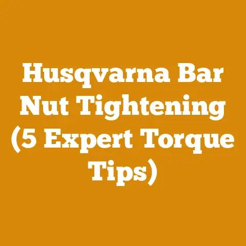 Husqvarna Bar Nut Tightening (5 Expert Torque Tips)