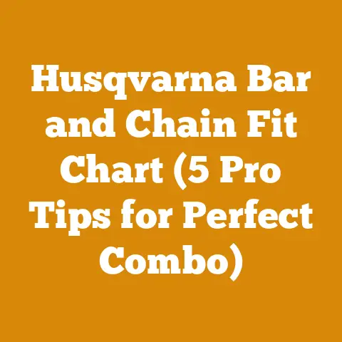 Husqvarna Bar and Chain Fit Chart (5 Pro Tips for Perfect Combo)